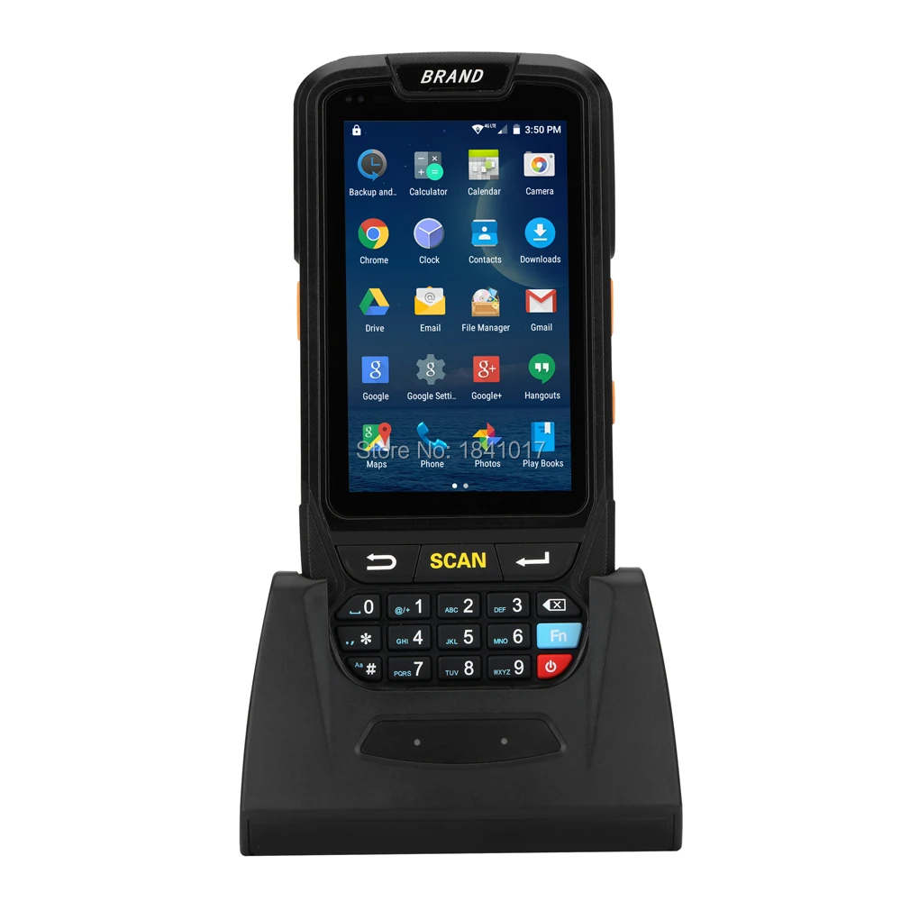 PDA 4G Портативный Android 7 0 POS терминал сенсорный экран 2D сканер штрих кода