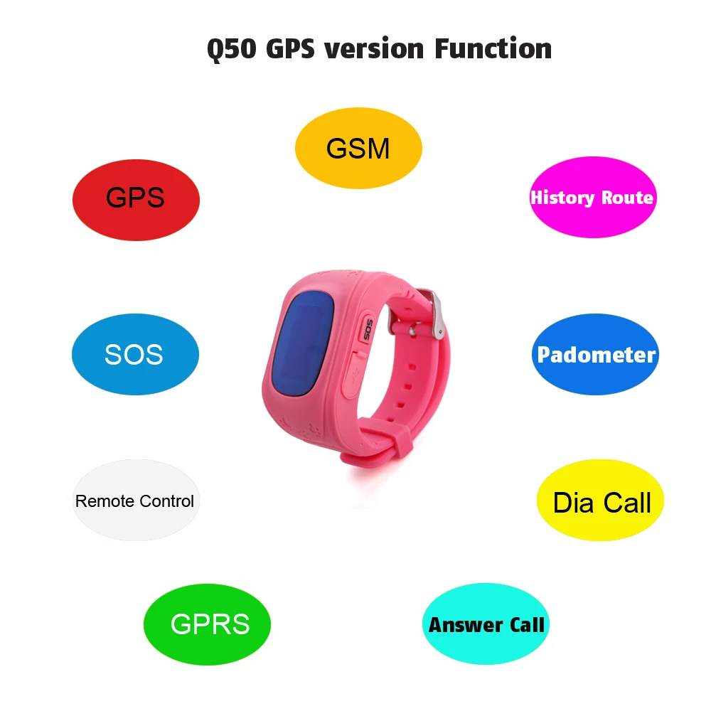 Смарт-часы Greentiger Q50 для детей, анти-потеря, gps, умный Браслет, шагомер, SOS Вызов, трекер местоположения, монитор, детские часы Vs Q90