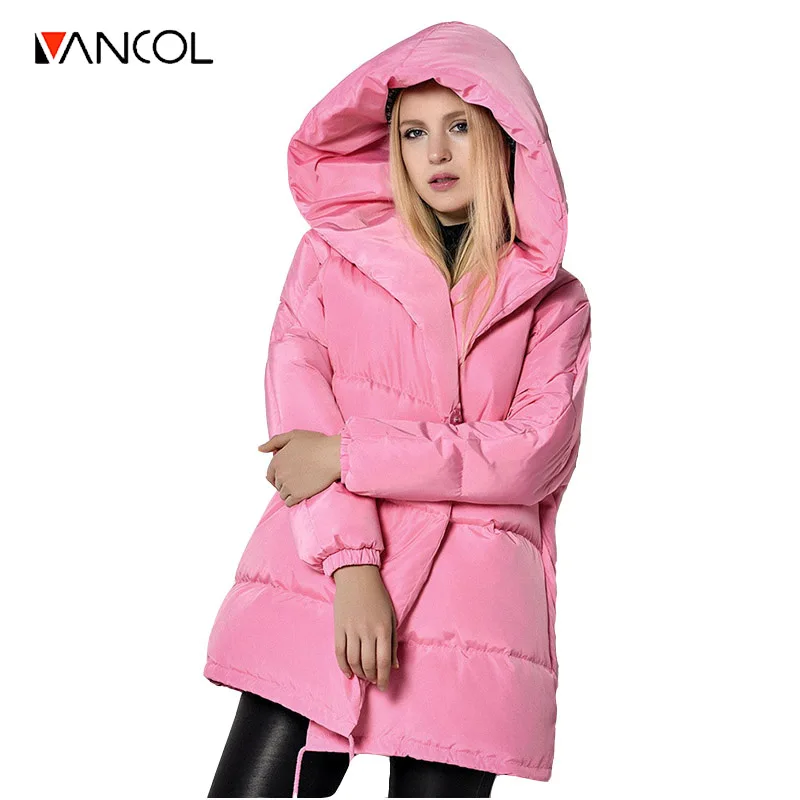 Hooded Coat Winter Hood Plus Size Winter COAT Women 2016 Large Faux Fur Collar Down Parka X-long OverCoats Warm Winter Jacket