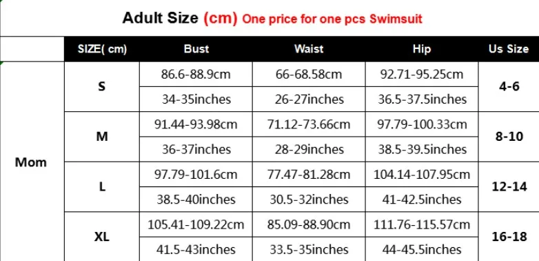 mommy and me swimwear siz (2)