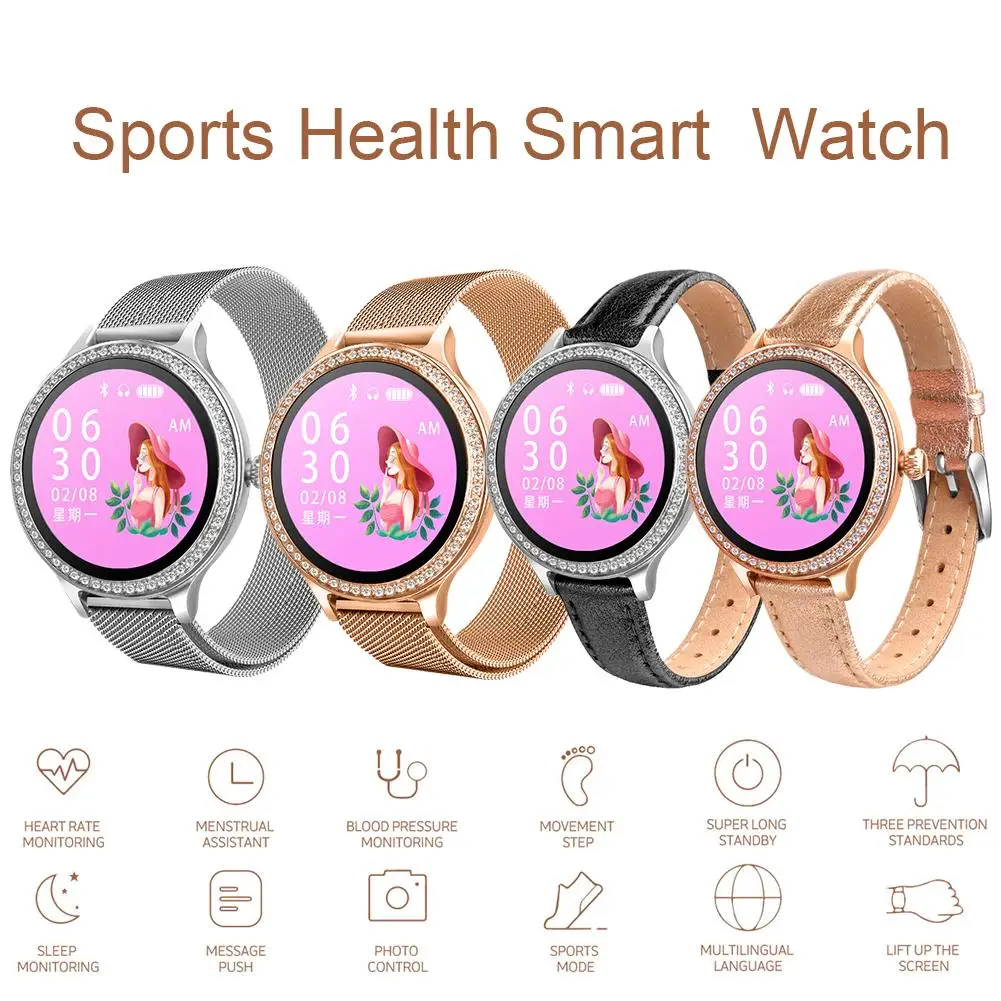 

M8 Color Screen Bluetooth Waterproof Smart Watch Heart Rate Blood Pressure Sleep Monitoring Sports Watch For Android IOS