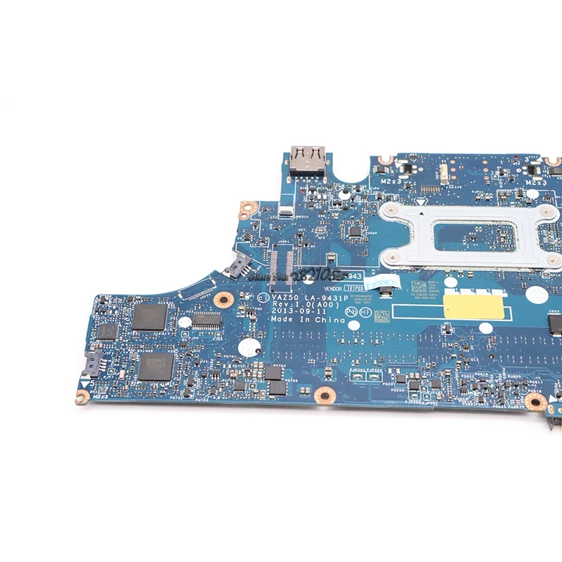 Nokotion VAZ50 LA-9431P для Dell Latitude E7240 CN-04YC6T 4YC6T 04YC6T Материнская плата ноутбука с i5-4310U Intel HD графика