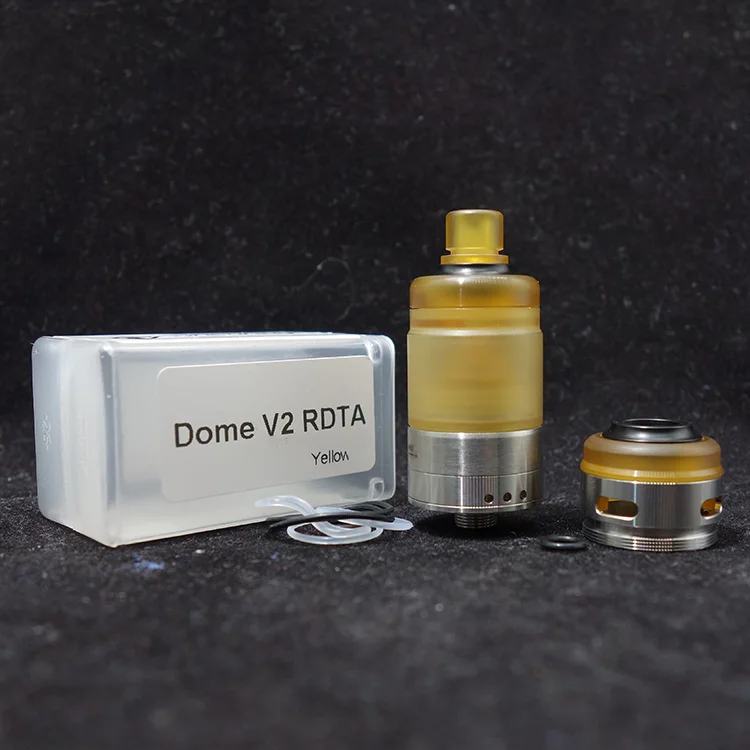 

ShenRay Dome V2 Style RDTA 22mm Rebuildable Dripping Tank Atomizer With 2.8ml Capacity Ultem Tube