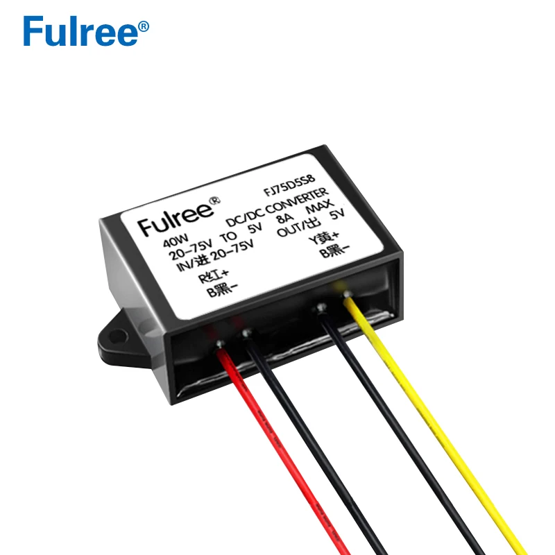 3A 5A 8A 48 В до 5 В DC преобразователь 60 в 54 в 36 В(20-75 в) до 5 В понижающий источник питания понижающий модуль зарядного устройства для грузового автомобиля - Цвет: 20-75V to 5V 8A