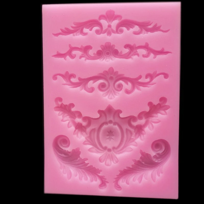 

Flower Lace Cake Mold Silicone Molds Chocolate Sugarcraft Fondant Christmas Wedding Party Cake Decorating Home Tools TSLM1