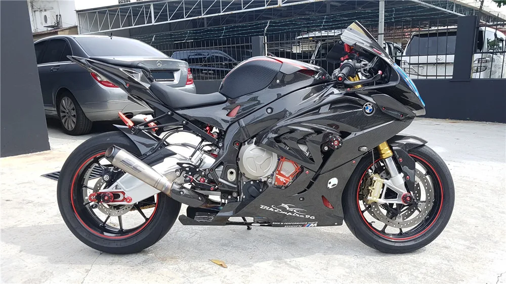 Real Carbon Fiber Motorcycle Fairing Body Kit Bodyworks Bodykit for BMW S1000RR 2015 2016 2017 2018 Motorcycle Accessories Hugger Fender Mudguards Full Fairing Kit Cover Side Fairing Panel & Under Tank Side Panels Fairings Cover Protector  Motorcycle Accessories Carbon Fiber Tail Rear Seat Fairing Cover  Carbon Fiber Front Tank Cover Top Front Gas Tank Cover Fairing Rear Seat Tail Fairing Panel Light Cover Left & Right Carbon Fiber Tank Side Fairings Cover Protector Rear Fender Mudguards Fender Hugger Front Fender Splash Mud Dust Guard Mudguards For BMW S1000RR 2015-2018 / 2015 2016 2017 2018 S 1000RR 1000 RR 15 16 17 18