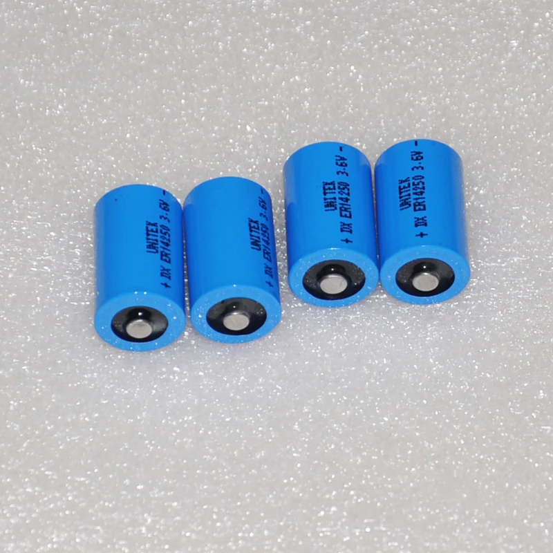 

10PCS 3.6V 1/2AA ER14250 liSOCL2 Lithium battery ER 14250 cell 1200mah PCL battery replace for SAFT LS14250 TL-5902 SL-550
