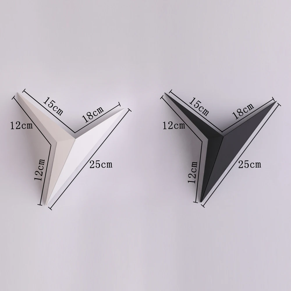 Modern minimalist triangle shape LED Wall Lamps Nordic style Indoor Wall Lamps Living Room Lights 3W AC85-265V Simple Lighting led wall lamp wall sconces light wall lamp