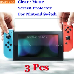 Premium Screen Protector Set for Nintendo Switch - HD Clear & Anti - Glare Matte Finish (3 - Pack)