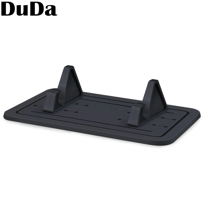 

DuDa Silicon Mobile Phone Universal Support Telephone Voiture Phone Holder for Xiaomi Huawei iphone x Desktop Phone Mount Stand
