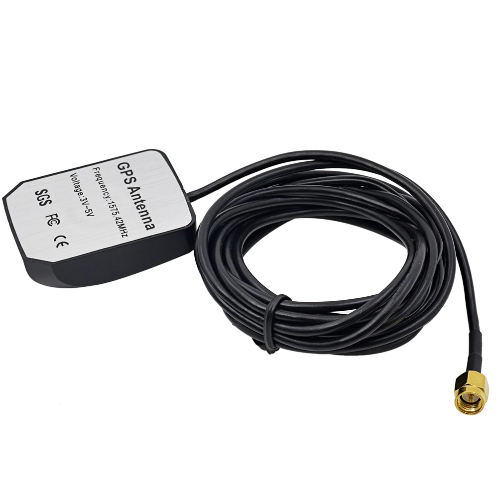 imágenes para 10 unids Longitud 3 Metros Coche Antena 1575.42 MHz 3 V ~ 5 V SMA-M Conector SMA interfaz Auto DVD GPS Activa Aérea A Distancia de 3 M imágenes para 10 unids Longitud 3 Metros Coche Antena 1575.42 MHz 3 V ~ 5 V SMA-M Conector SMA interfaz Auto DVD GPS Activa Aérea A Distancia de 3 M