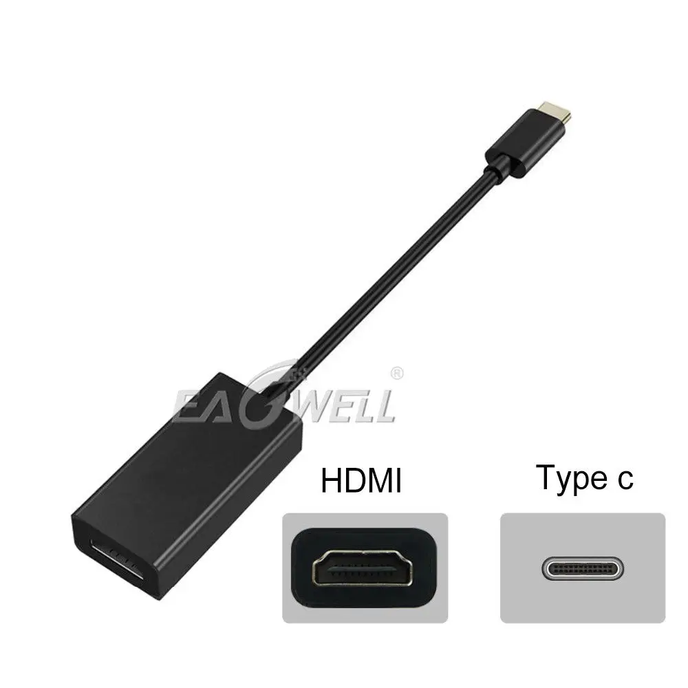 USB-C Тип C на HDMI кабель с адаптером для samsung S9 S8 Note 8 планшет USB3.1