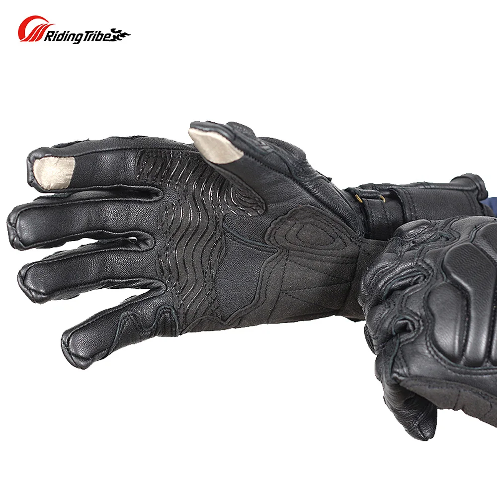 ركوب القبيلة الشتاء قفازات للدراجات النارية الدافئة موتو قفازات المضادة للانزلاق اللمس شاشة المياه واقية التزلج موتو ركوب قفاز MCS-36