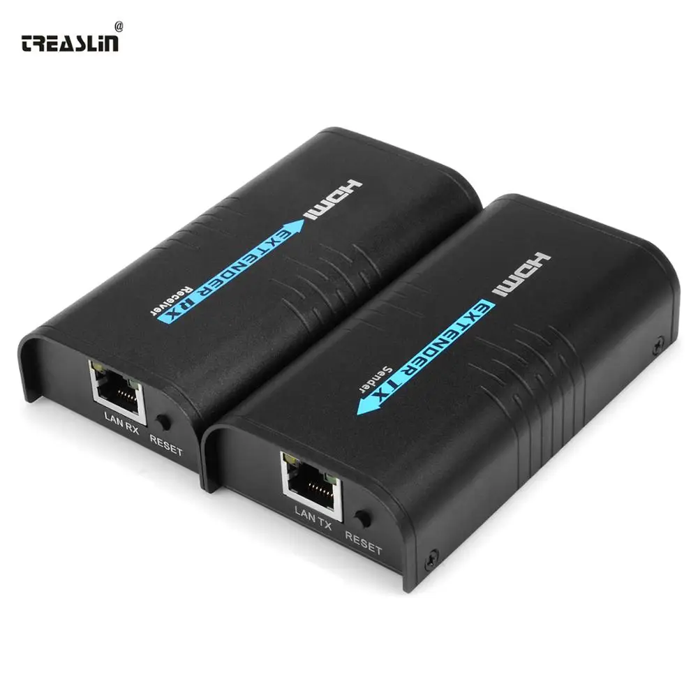 TreasLin 120M HDMI Extender over Netswitch One Transmitter to Many font b Receiver b font 1080P