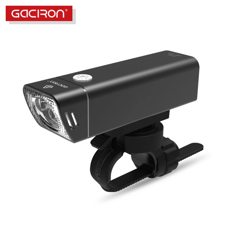 Gaciron V9F 600 Bicycle Headlight USB Charge Internal Battery XGP3 LED Daylight Tone Cycling Lighting Flashlight