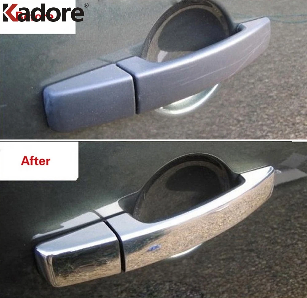 

For Land Rover Freelander 2 LR2 2006-2010 2011 2012 2013 2014 ABS Chrome Side Door Handles Cover Trim Car Styling Accessories