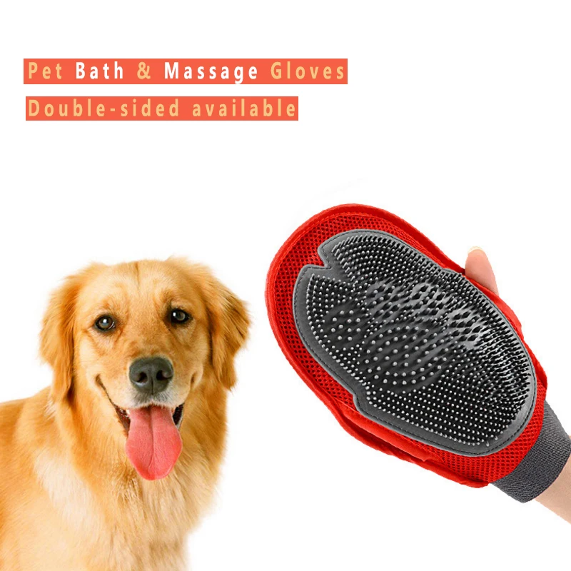 Cat Dog Grooming Glove Big Small Combs Hair Cleaning Brush Comb For Dogs Cats Massage Pet Remover Bath Supply |