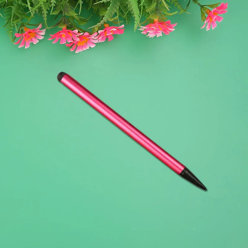 

1PCS Resistive Capacitive Touch Screen Pen Stylus For iPhone for Smart Mobile Phone Phones Red/Black