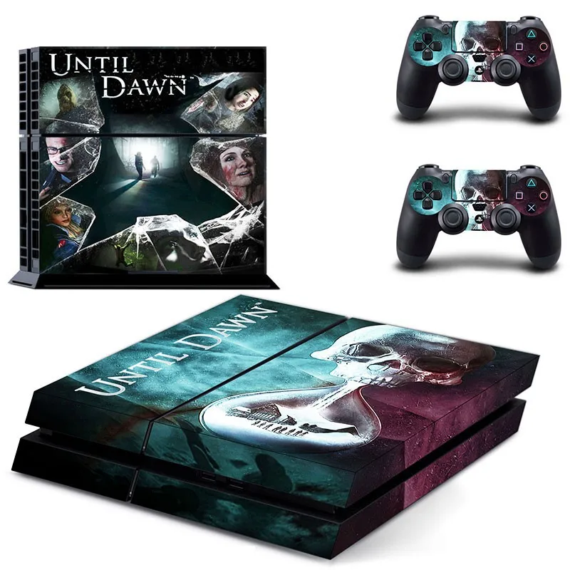 Until Dawn PS4 Sticker Skin Decal For Sony Playstation Console System and Dualshock Controller | Электроника