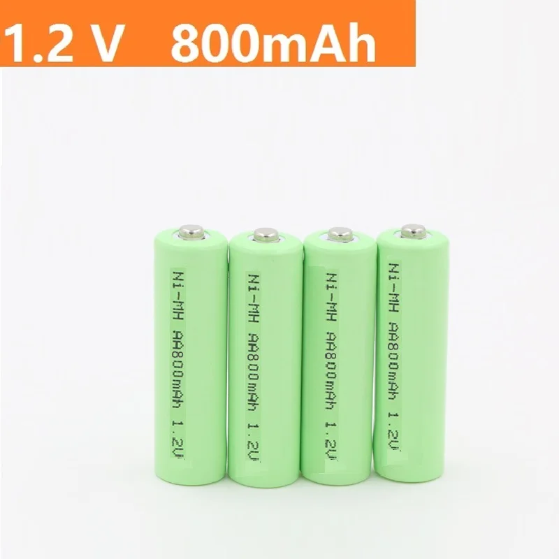 

4pcs/sets AA 800mAh 1.2V Quanlity Rechargeable Battery AA NI-mh 1.2V Rechargeable 2A Battery Baterias Bateria 14500 4*aa