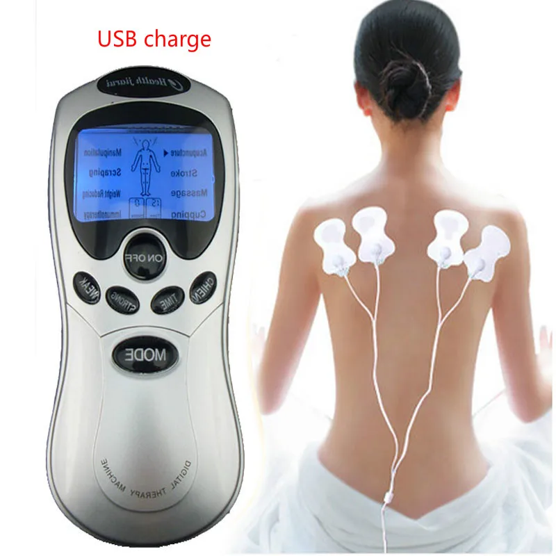 

Electric Body Slimming Massager Full Body Shock Therapy Face Stimulation Muscle Electro Acupuntura Massage Face Care Tool New