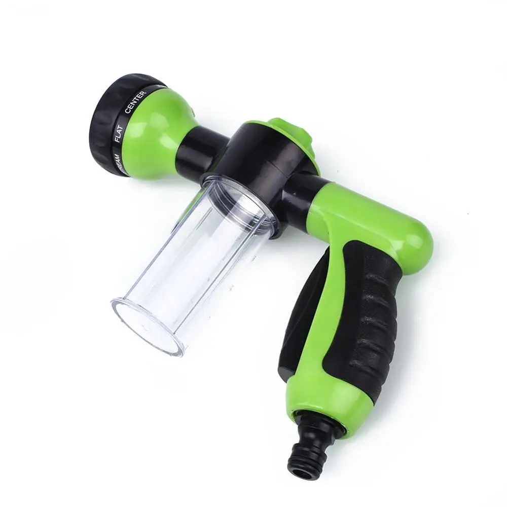 VEHEMO пластик высокого давления пенно-водяной пистолет шланг для мытья автомобиля аксессуар высокого давления Бытовая, домашняя авто аксессуары для мытья автомобиля - Цвет: Зеленый