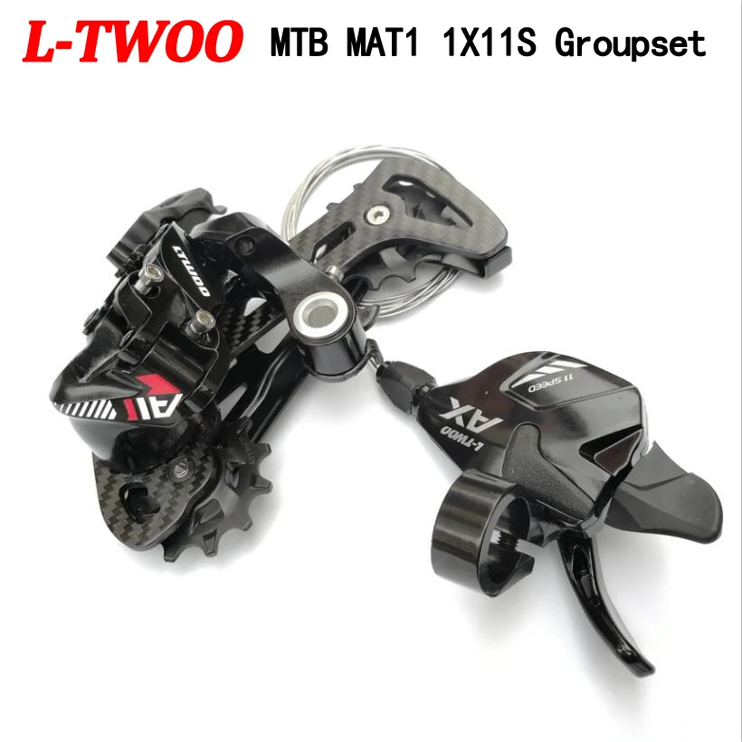 LTWOO MAT1 1X11 speed Groupset Shifter 11 задний переключатель скорости карбоновый кронштейн совместимый 52T Кассета для Shimano XT SRAM 11 S