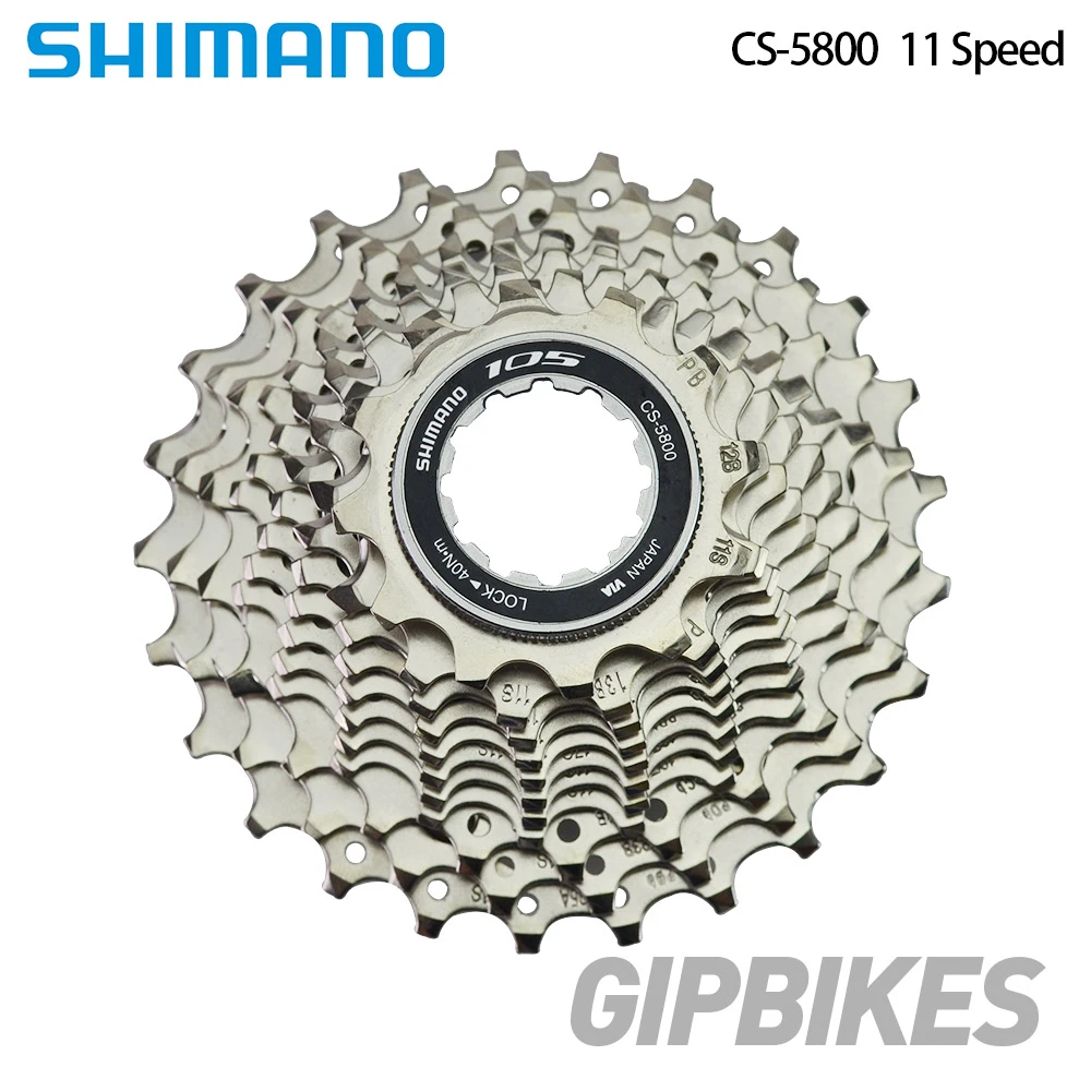 Shimano 105 CS5800 Road Bike 11 Speed Cassette Freewheels Cogs 1125T