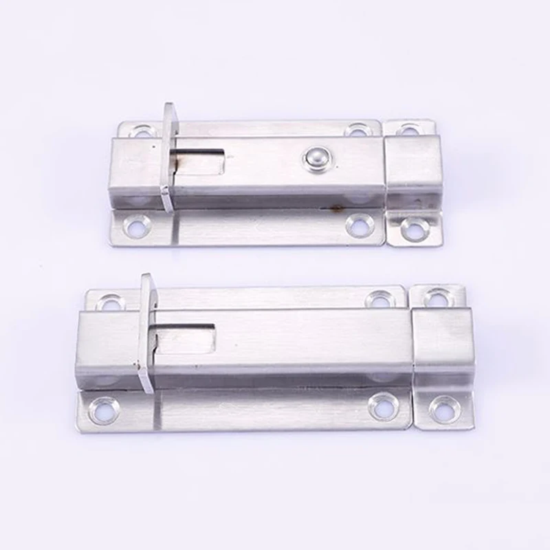 

3pcs Thickened Stainless Steel Spring Barrel Plug Door Latch Sliding Lock Barrel Lock JDH99