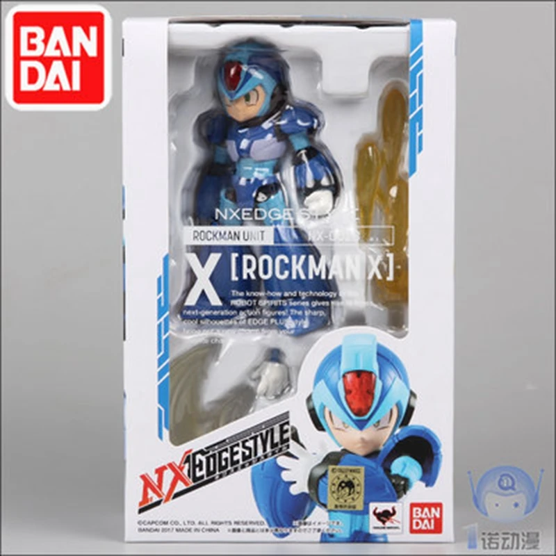 Bandai модель стиль nxedge NX Q версия Rockman x ROCKMAN Ax PVCAssembled модель Фигурка оригинальная Ver