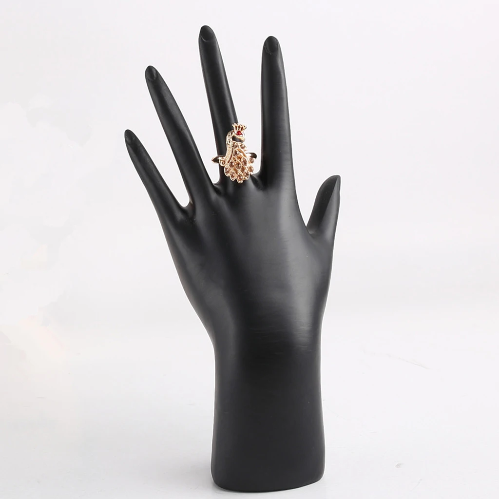 

Black Resin Mannequin Hand Form Bust Ring Bracelet Display Stand Holder Showcase Home Shop Jewelry Tools & Equipments