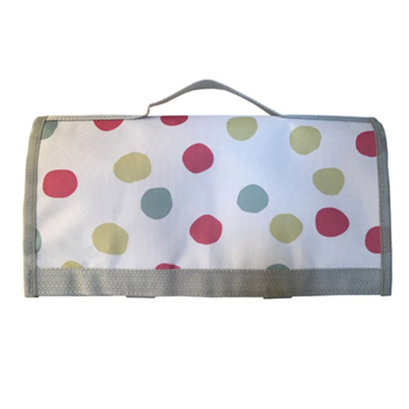 RUPUTIN Складные портативные хозяйственные сумки большой емкости для покупок, органайзер для еды, сумка на колесиках, сумка для покупок, сумка для овощей - Цвет: Big White ring