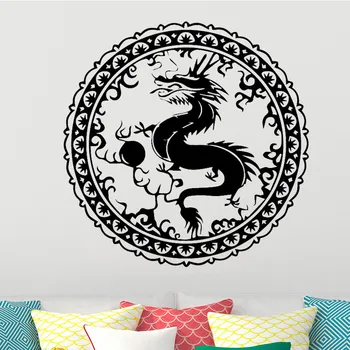 

Dragon Wall Sticker Domineering totem Home Decoration Vinyl Art Design Poster Mural Furnishing Decorative Decor Decals LY1357