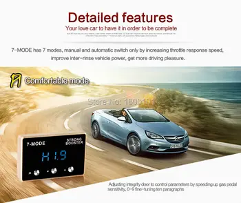 

Strong Booster car Electronic Throttle Controller for New Benz Mercedes-Benz SMART wind sprint booster power converter pedalcase