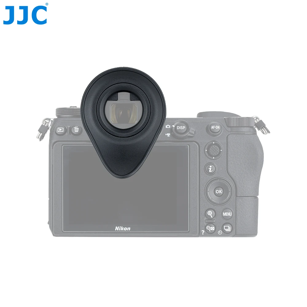 JJC EN-DK29II вращающийся на 360 градусов окуляр в форме глаз мягкий ТПУ резиновый наглазник для Nikon Z6, Z7 Заменяет Nikon DK-29