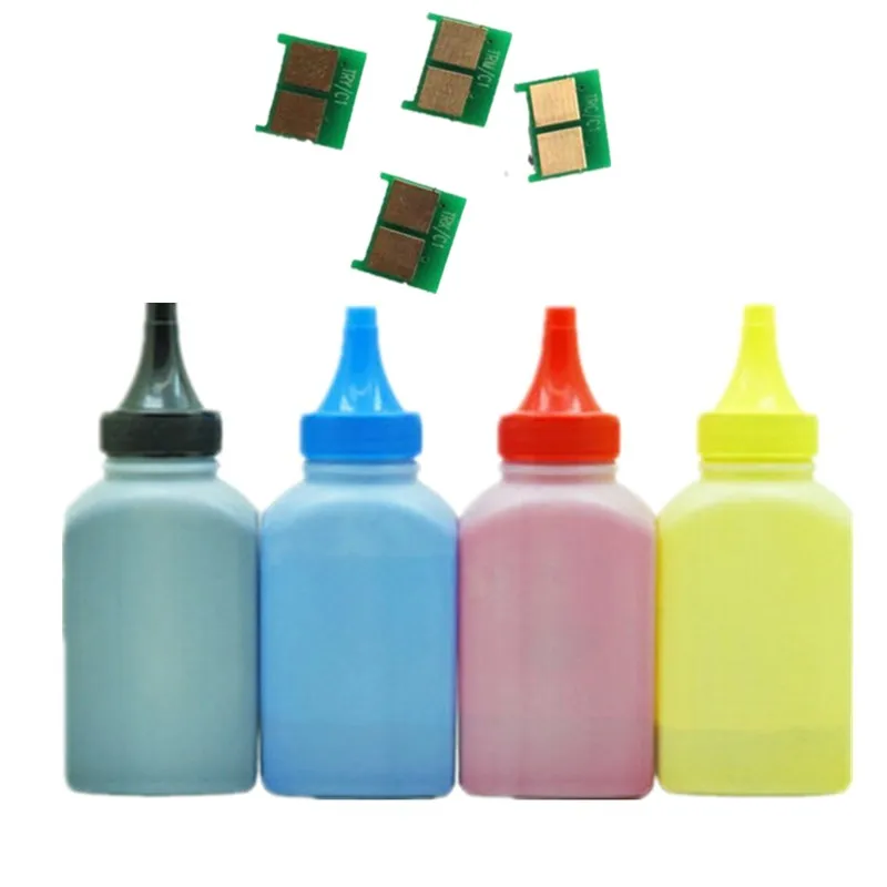 chip and toner powder