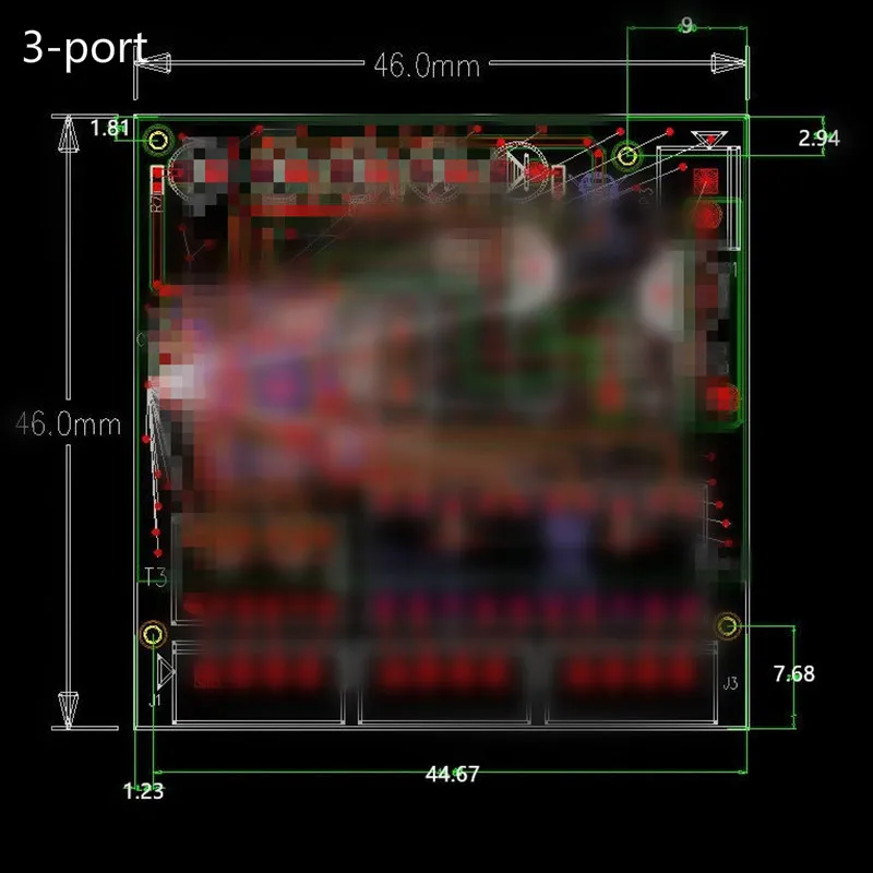 Мини дизайн модуля ethernet переключатель плат для модуль-коммутатор 10/100 Мбит/с 3/4/5/8 портов PCBA платы Материнская плата OEM