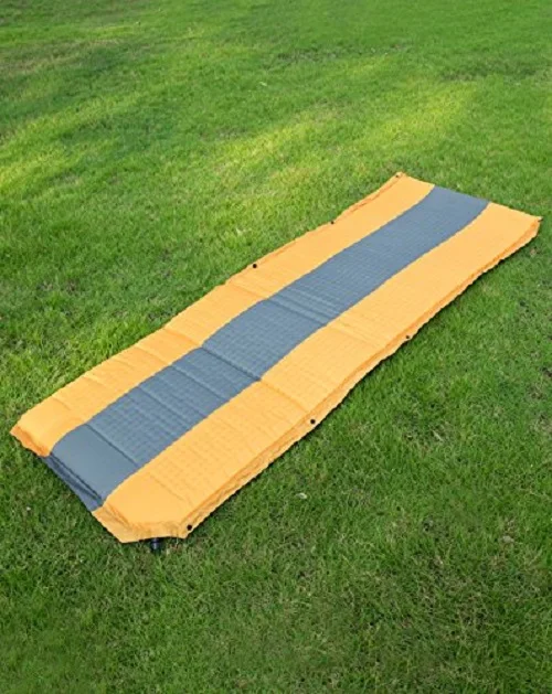EL INDIO Самонадувающийся спальный коврик надувной матрас для кемпинга, пеших прогулок, альпинизма или кроватки желтого цвета