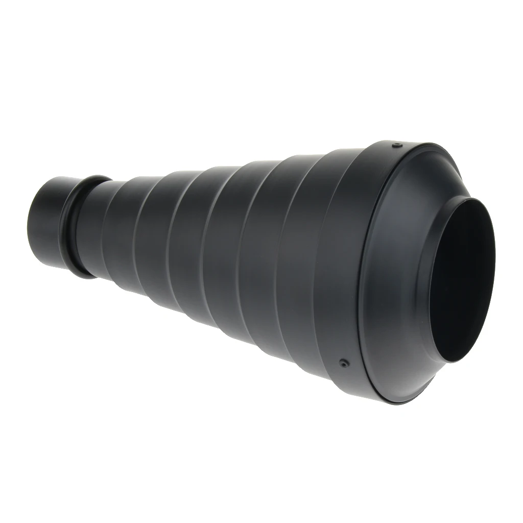 Studio Flash Speedring Conical Snoot Light Control for Balcar Mount Strobe