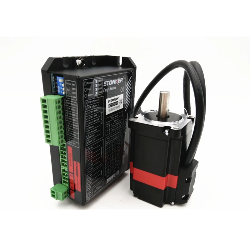 

NEMA17 42mm 0.6Nm DSP Closed-Loop Step Motor Drive kits Encoder 10000P/R 2Ph 20~70VDC 1.3A 42EMB-HB+42EDB-H