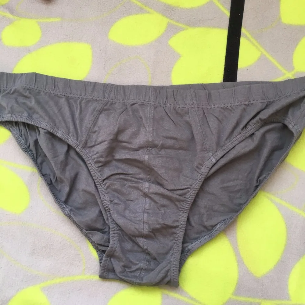 Mens Cotton Underwear Brief Shorts Soft Breathable Underpants Pouch New