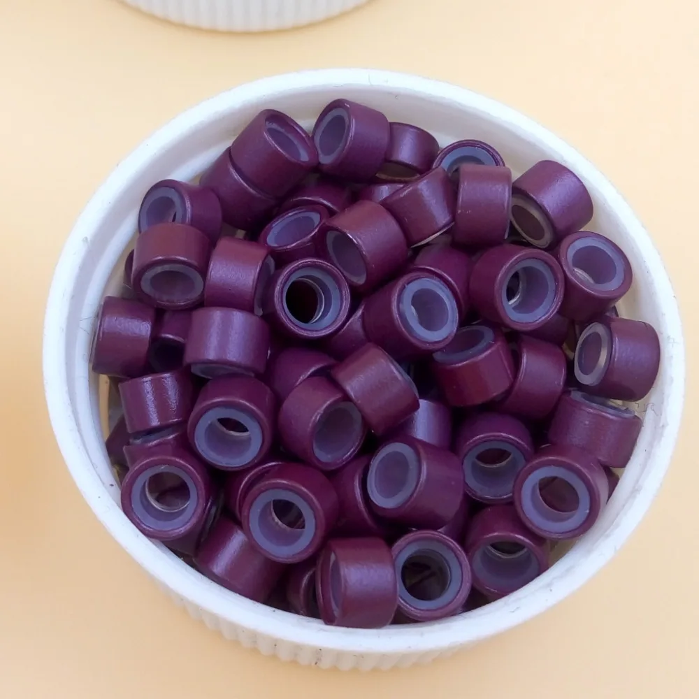 Silicone Hair Extension Beads Image - Hair Extensions