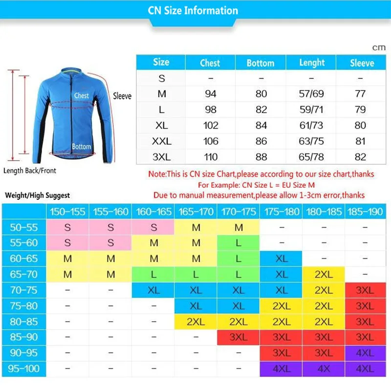 ARSUXEO Cycling Jersey Long Sleeve Sportswear Breathable Quick Dry Sun Protection Mountain Bike Bicycle Clothing Shirts Wear