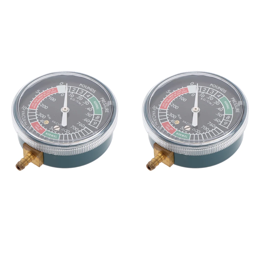 2X Carburetor Carb Synchronizer Vacuum Gauge Tool Balancer Blue Casing for Motorbike