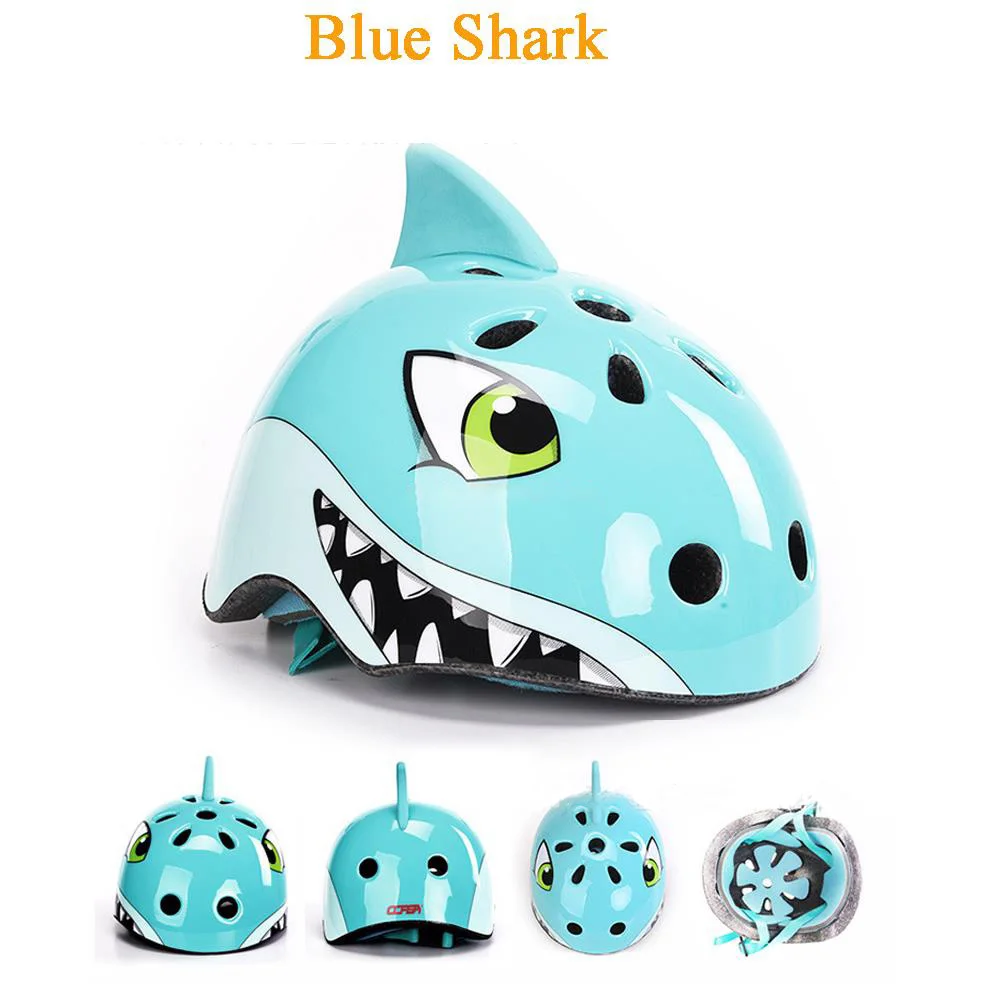 

Creative Children Bicycle Helmet Cute Shark Safety Skating C
