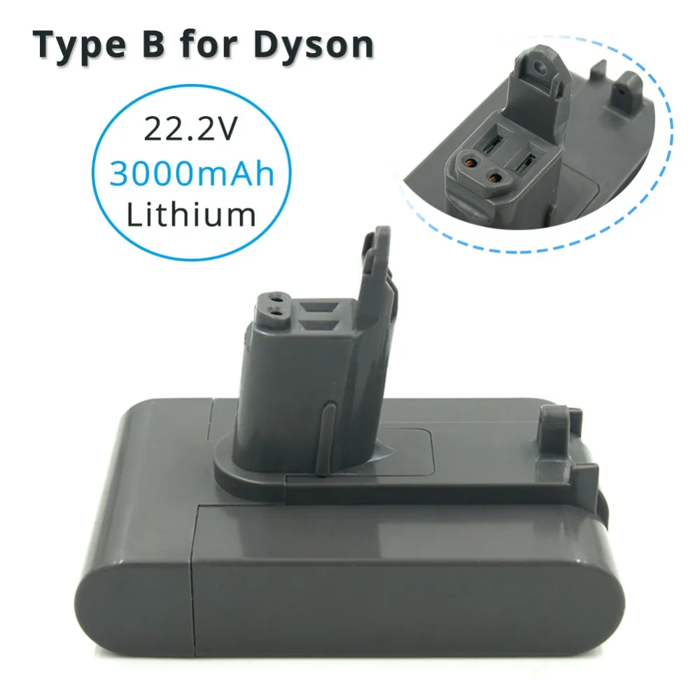 Литиевая сменная батарея 22 2 в 3000 мАч для Dyson DC44 Тип B DC31 DC34 DC35 MK2 аккумуляторная
