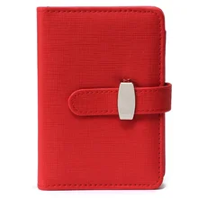 Современный дизайн, A6, персональный органайзер, планировщик из искусственной кожи, Обложка, дневник, записная книжка, школьная офисная станция, красный цвет