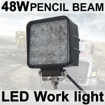 

Tkeapl THTMH 1X 48W Spot Pencil LED Work Light Lamp car Truck Vehicle Driving Boat