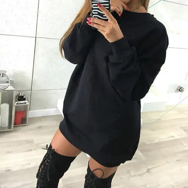 oversized hoodie sweater dress