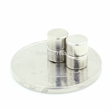 

1000pcs Neodymium N35 Dia 6mm X 5mm Strong Magnets Tiny Disc NdFeB Rare Earth For Crafts Models Fridge Sticking magnet 6x5mm